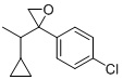 2-(4-Chlorophenyl)-2-(1-cyclopropylethyl)oxirane